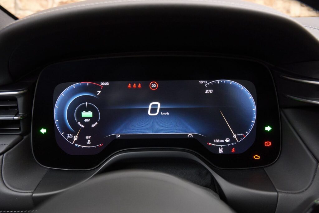 Detalle interior Maserati Grecale GT Hybrid